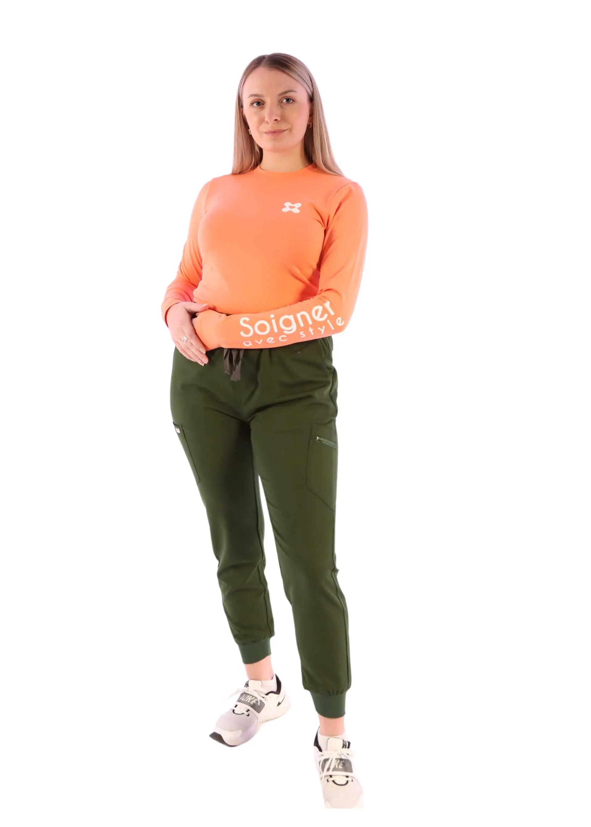 Chandail Underscrub - Manches Longues pour femmes SoignerAvecStyle™