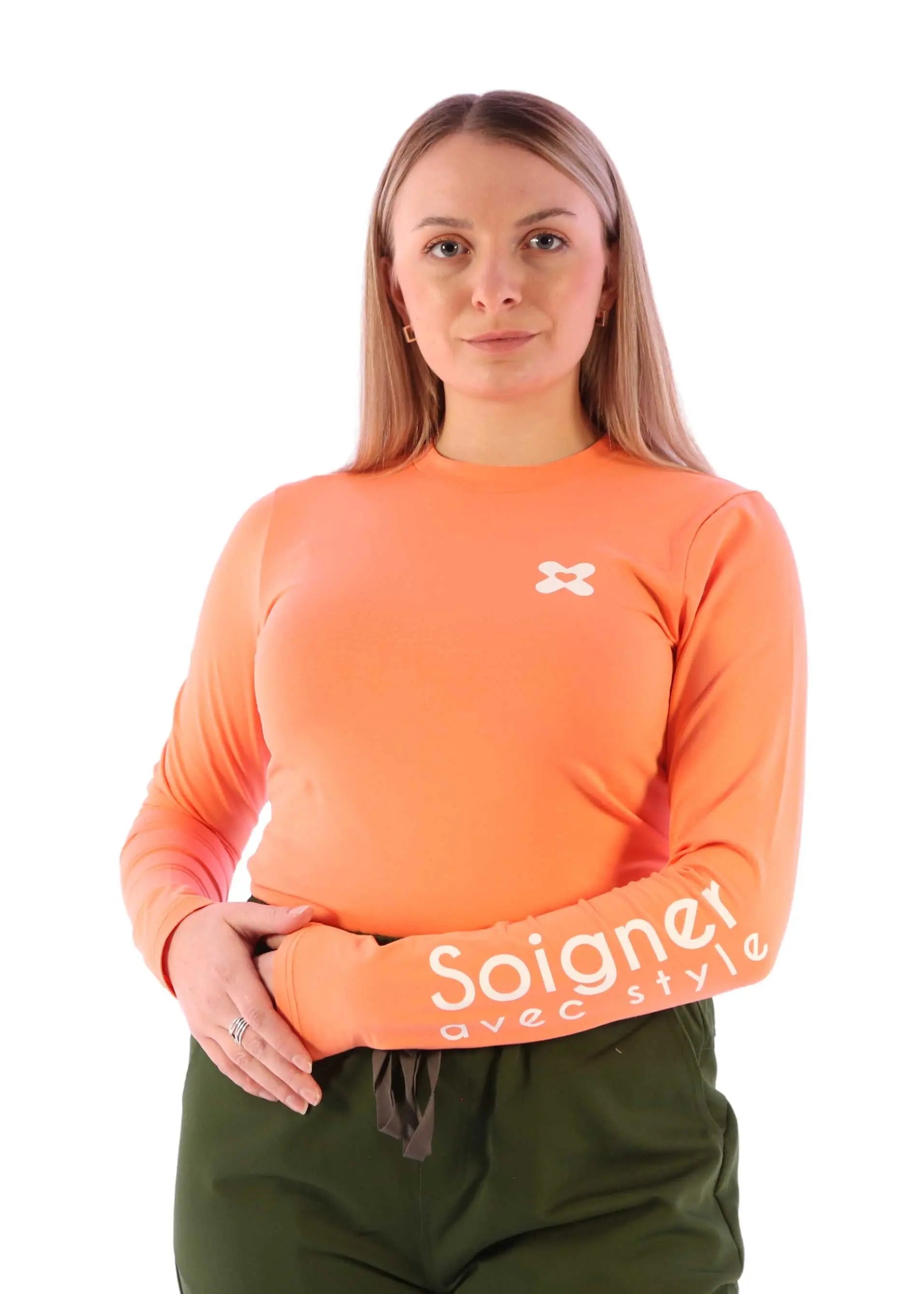 Chandail Underscrub - Manches Longues pour femmes SoignerAvecStyle™