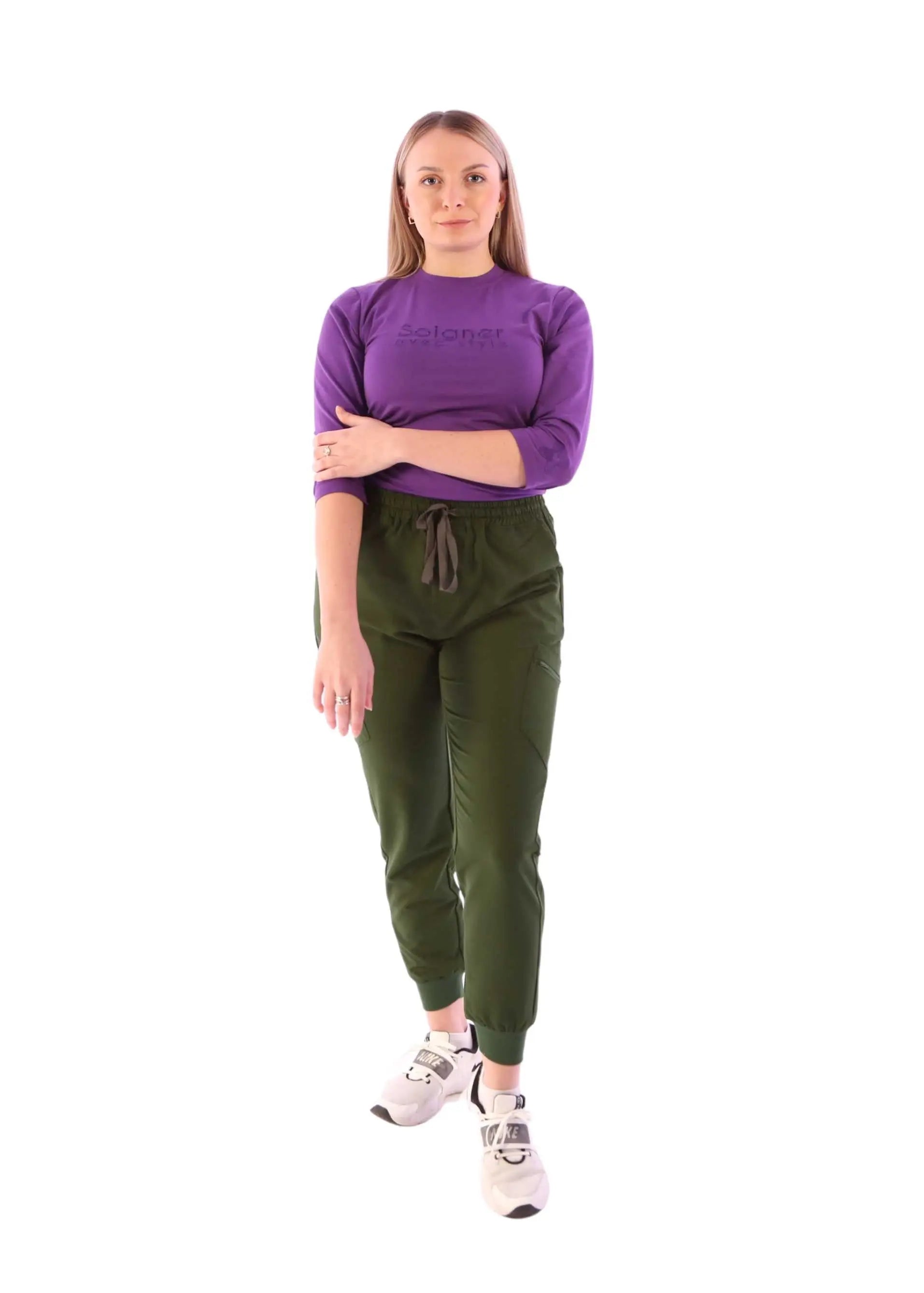 Chandail Underscrub - Manches 3/4 pour femmes SoignerAvecStyle™