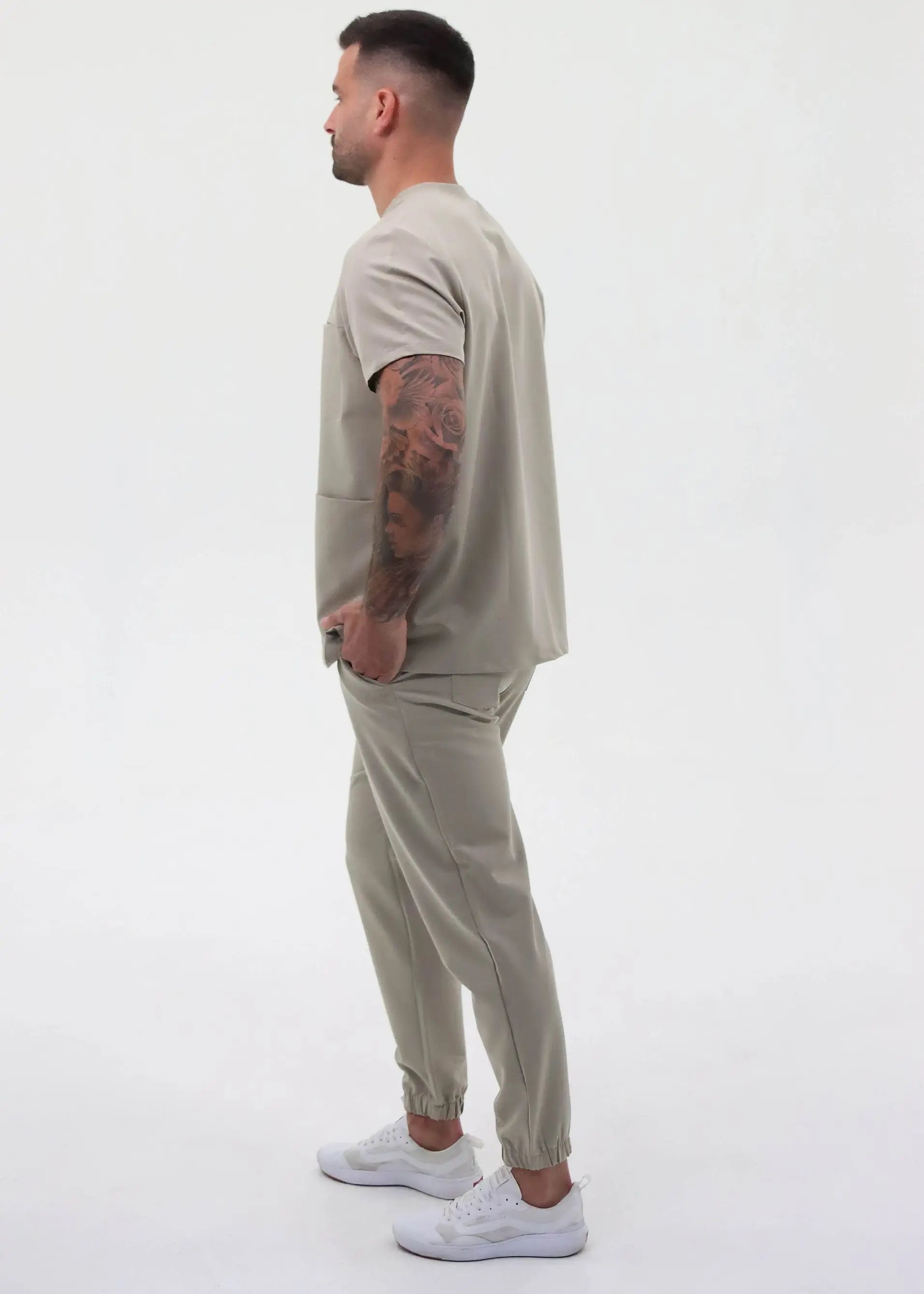 DANIEL HENLE - SCRUB TOP COL ROND SoignerAvecStyle™