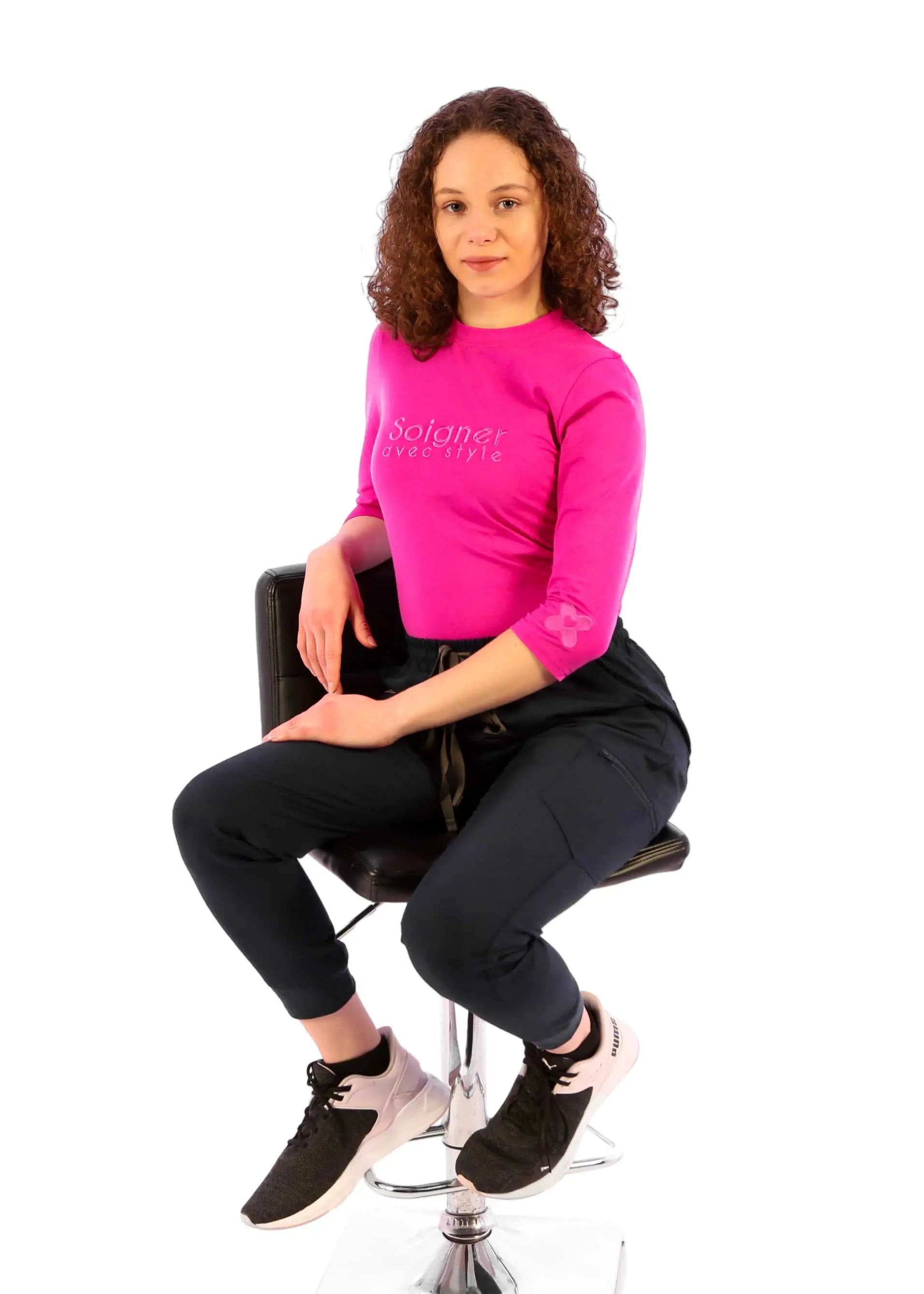 Chandail Underscrub - Manches 3/4 pour femmes SoignerAvecStyle™