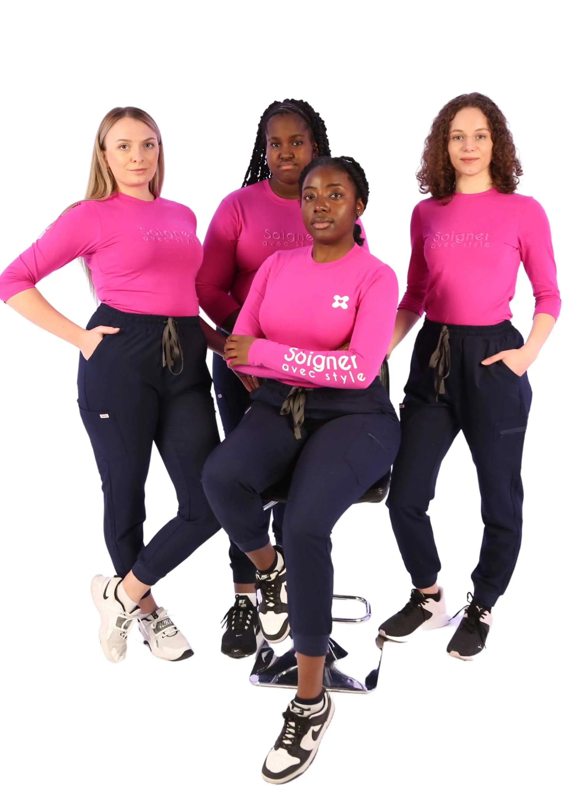 Chandail Underscrub - Manches 3/4 pour femmes SoignerAvecStyle™