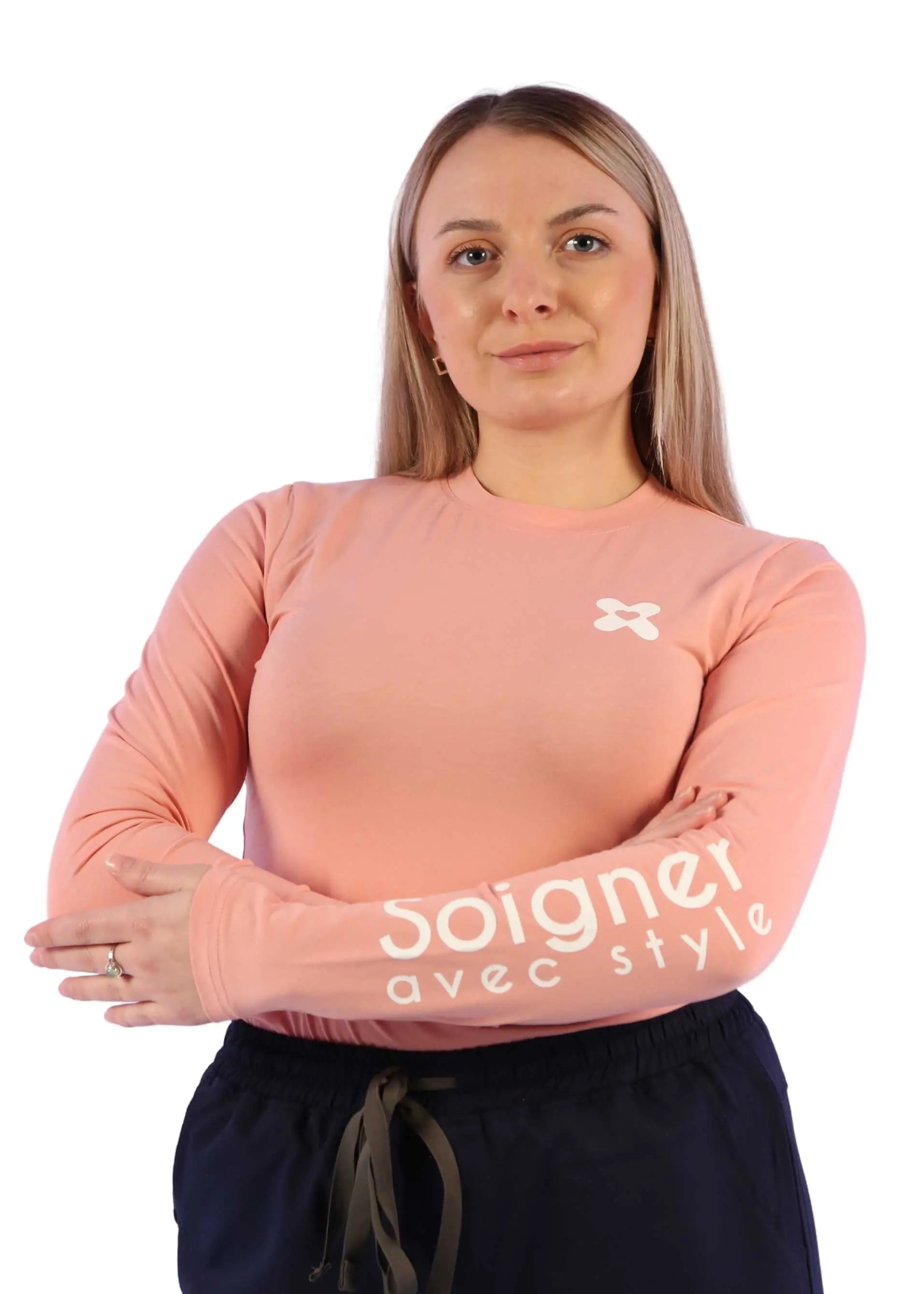 Chandail Underscrub - Manches Longues pour femmes SoignerAvecStyle™