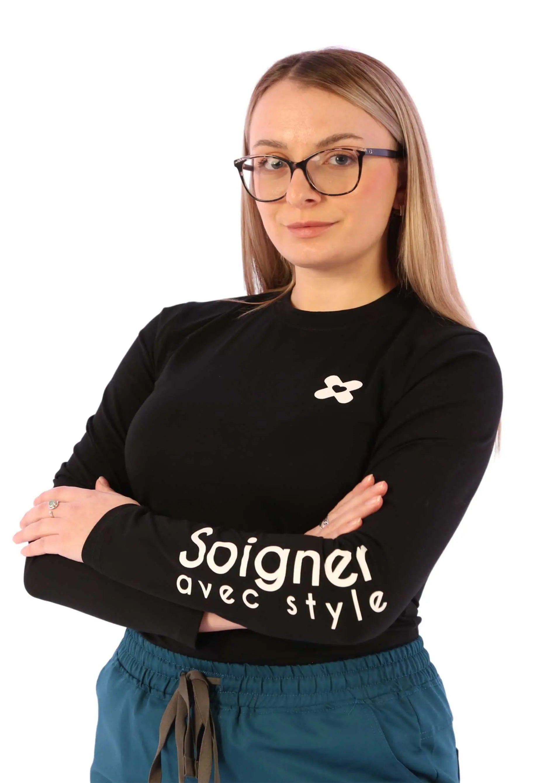 Chandail Underscrub - Manches Longues pour femmes SoignerAvecStyle™