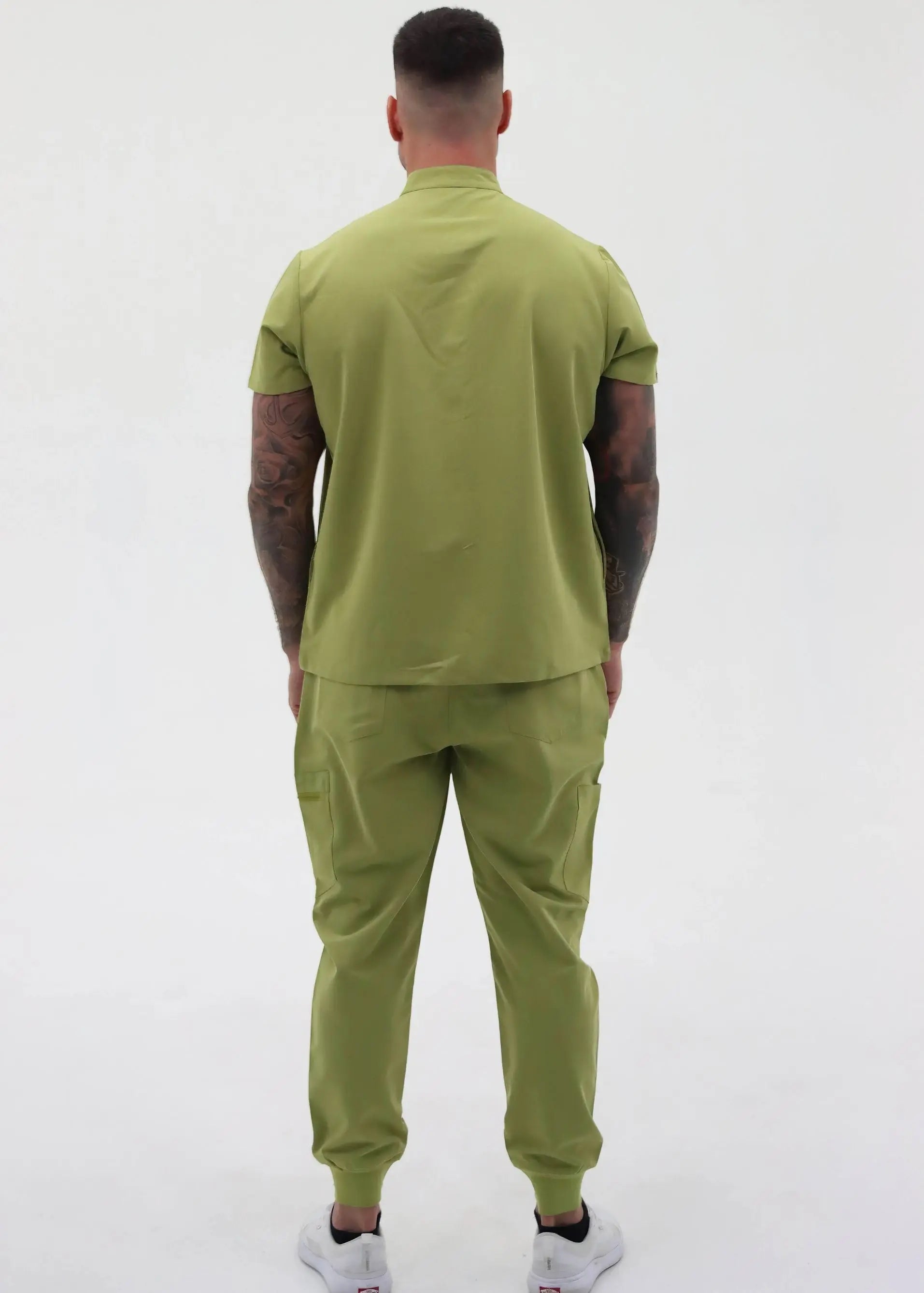 DANIEL HENLE - SCRUB TOP COL MANDARIN SoignerAvecStyle™
