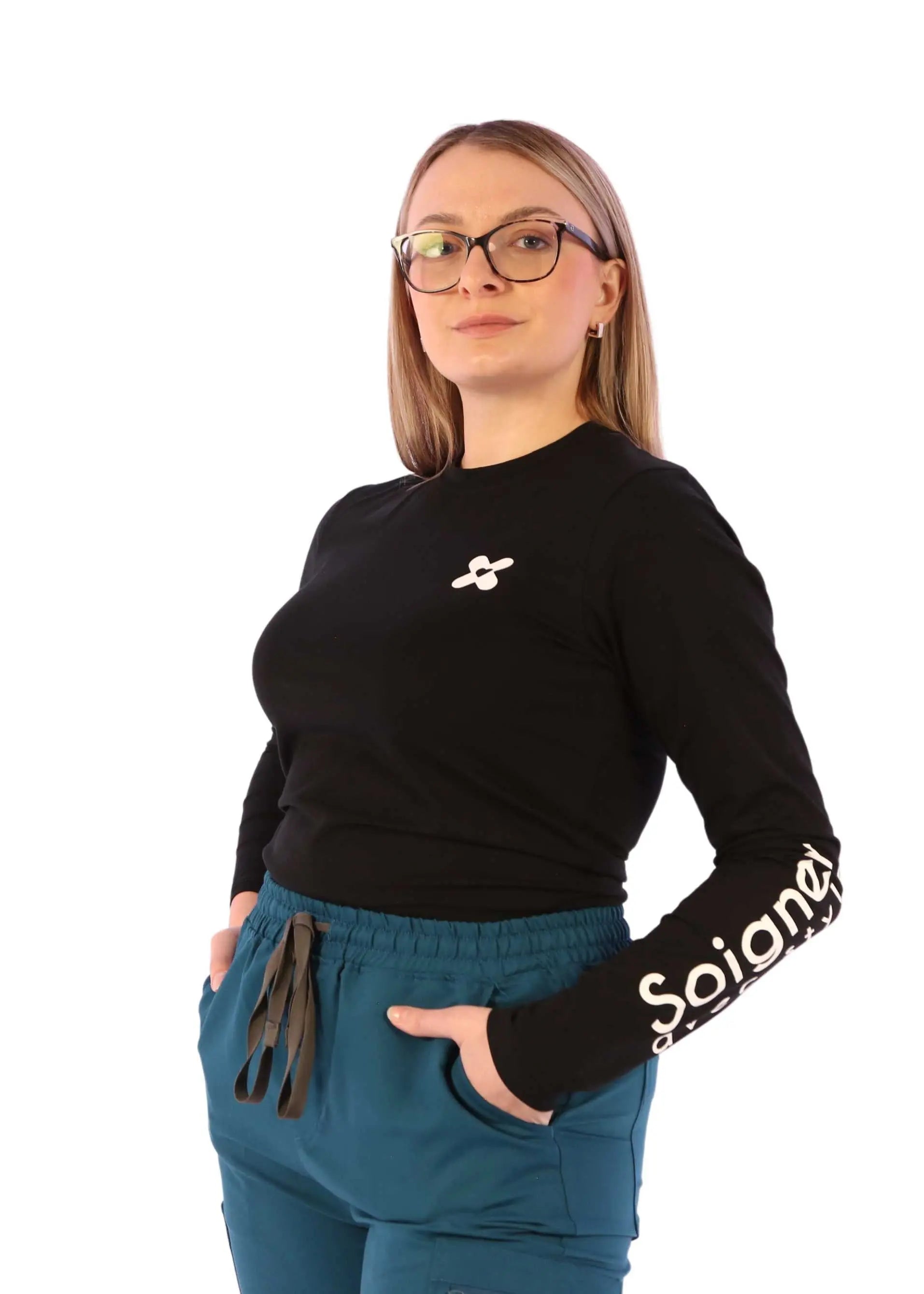 Chandail Underscrub - Manches Longues pour femmes SoignerAvecStyle™