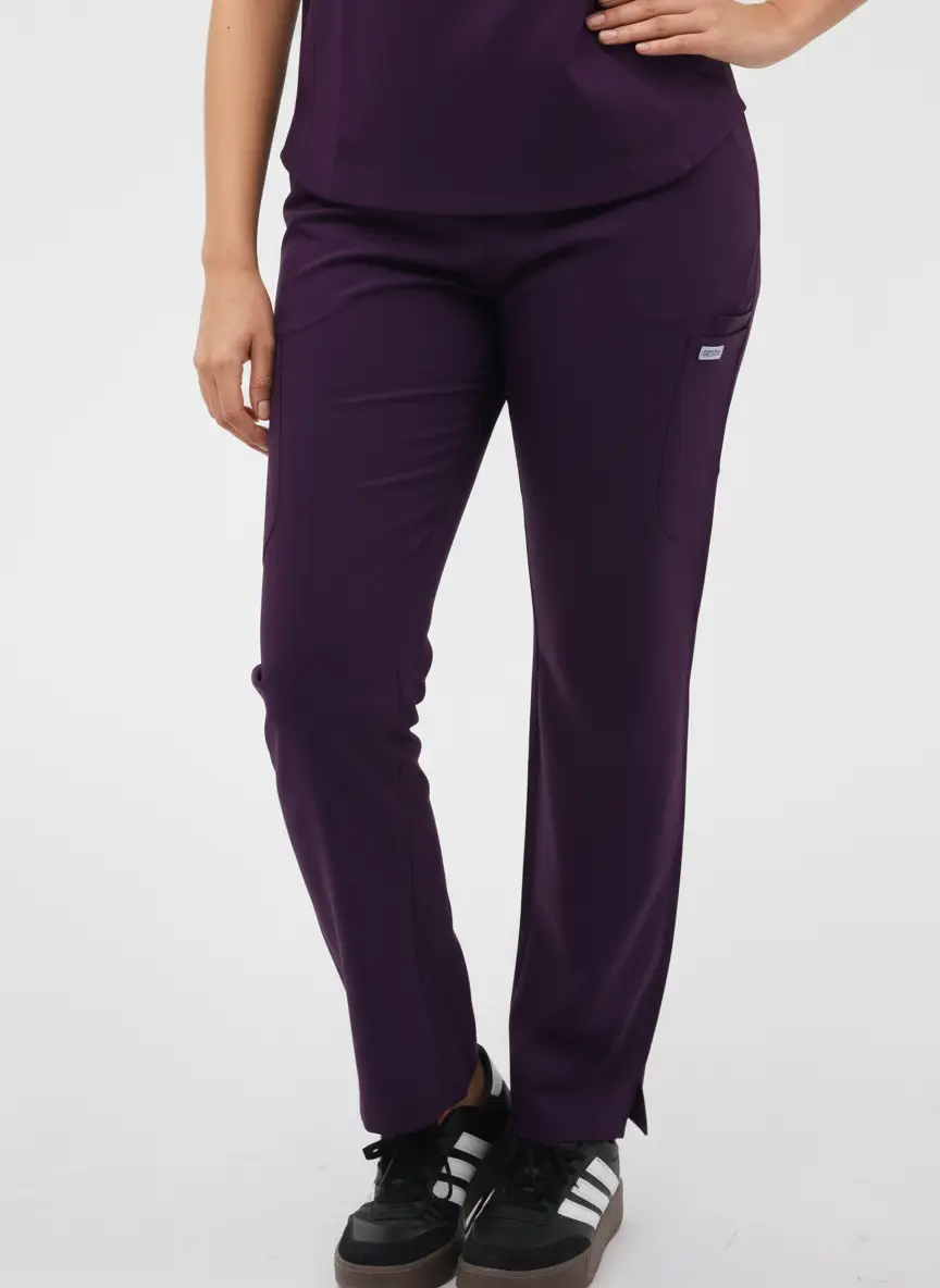PANTALON COUPE DROITE - SEPT POCHES - ALICIA STYLE™ SoignerAvecStyle™