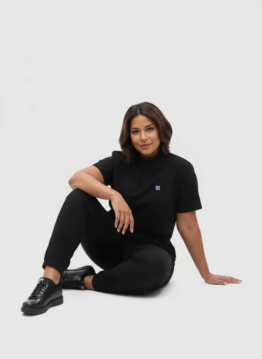 HAUT COL MANDARIN - TROIS POCHES - ZÉNA STYLE™ SoignerAvecStyle™