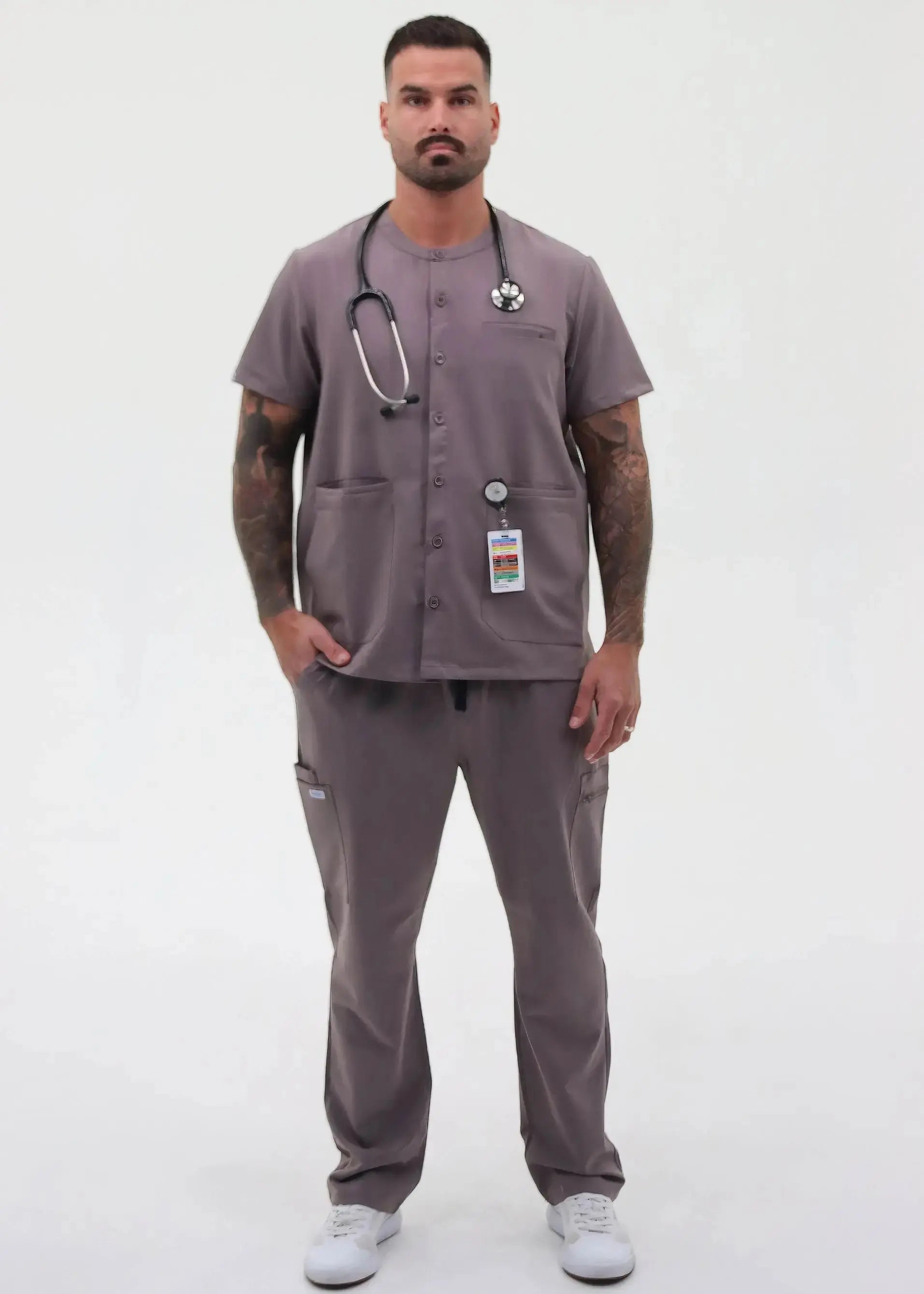 DANIEL HENLE SCRUB TOP SoignerAvecStyle™