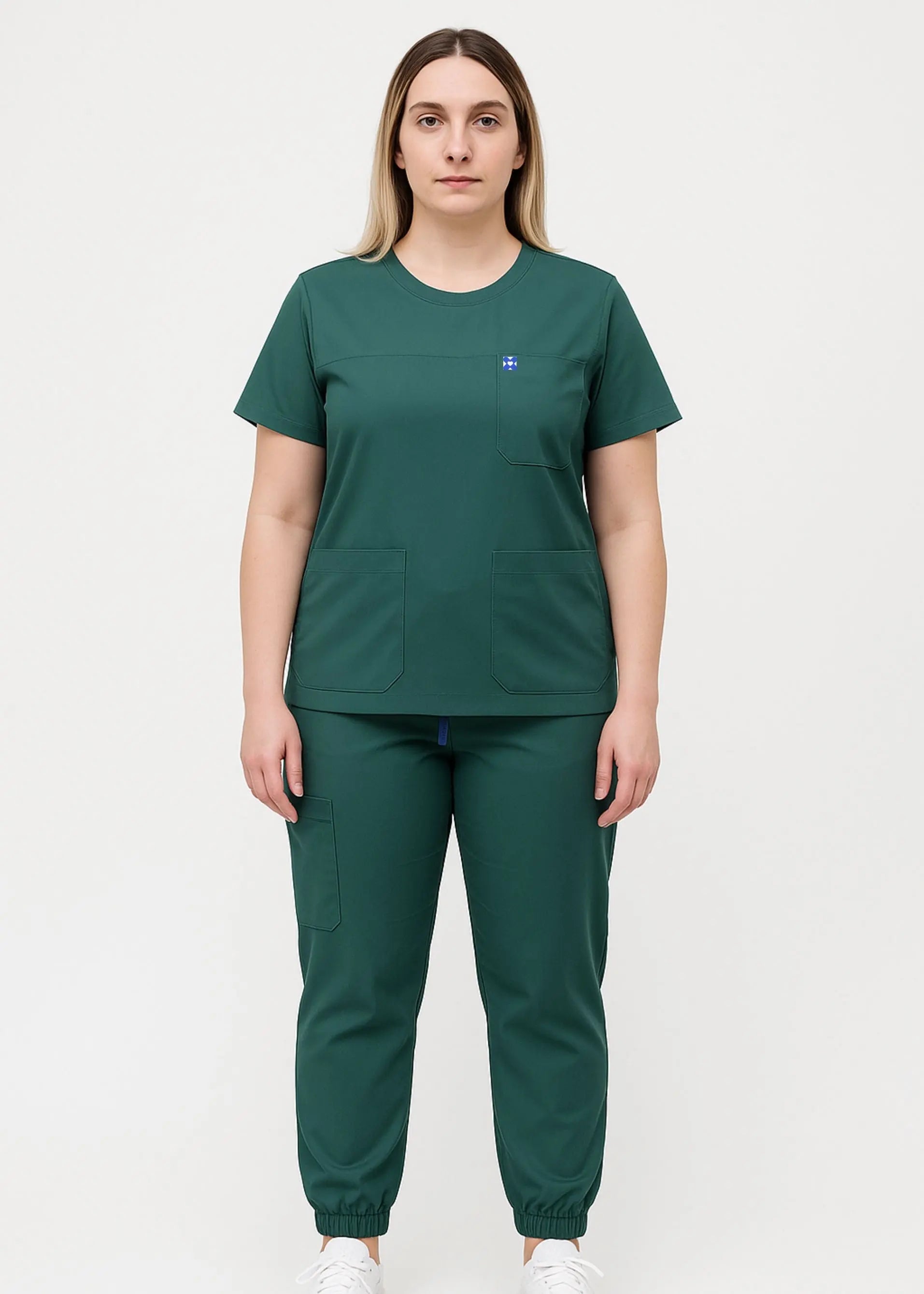 HAUT COL ROND - TROIS POCHES - GABRIELLA STYLE™ SoignerAvecStyle™