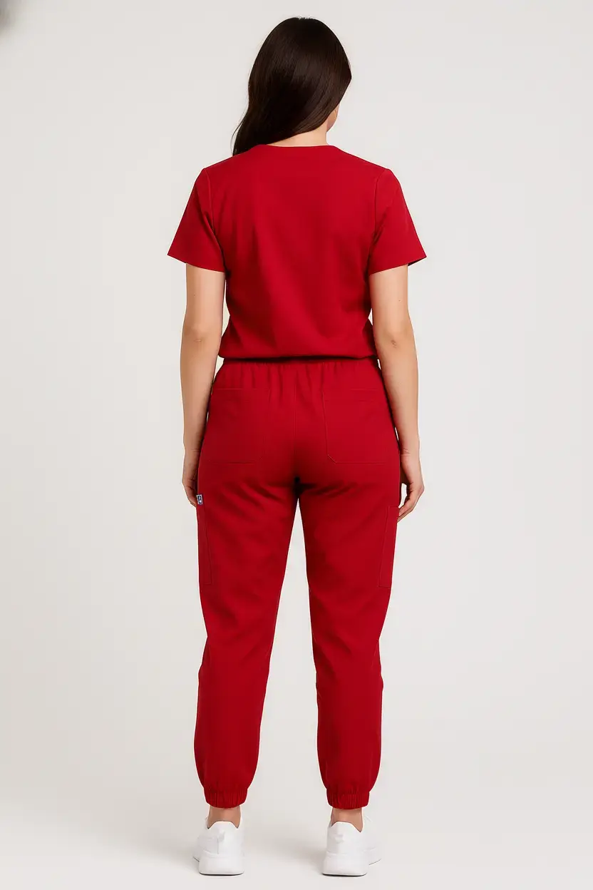 HAUT COL ROND - TROIS POCHES - GABRIELLA STYLE™ - SoignerAvecStyle™