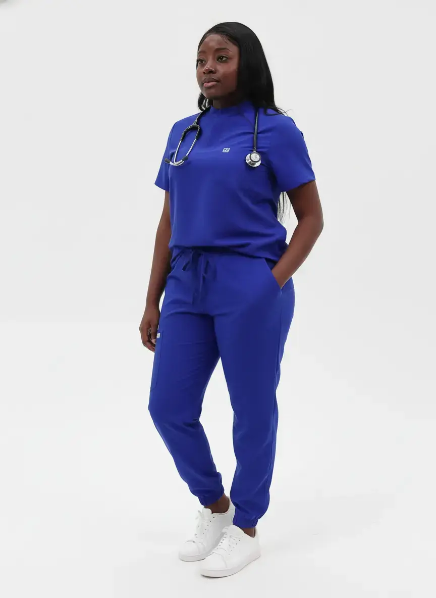 HAUT COL MANDARIN - TROIS POCHES - ZÉNA STYLE™ SoignerAvecStyle™