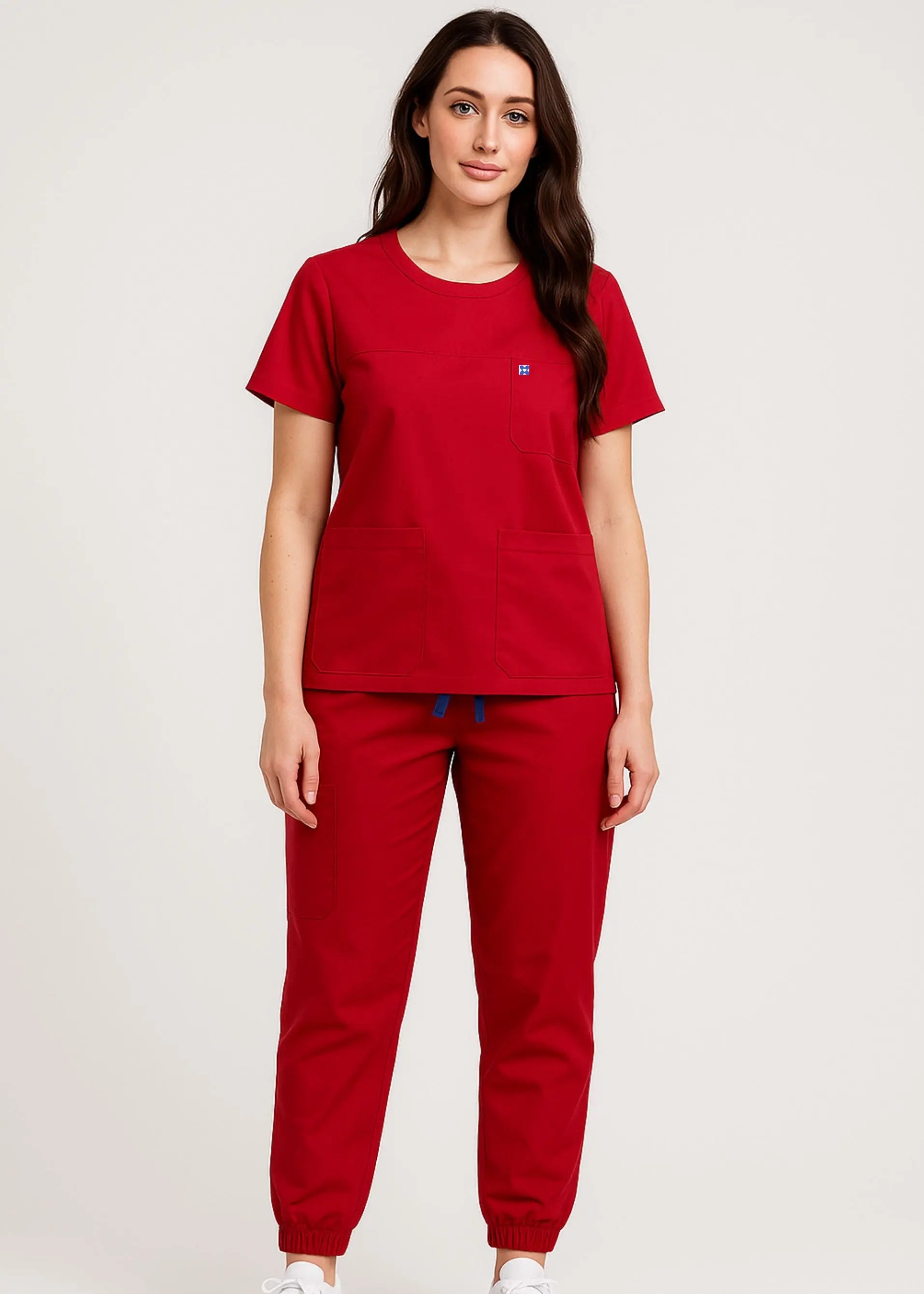 HAUT COL ROND - TROIS POCHES - GABRIELLA STYLE™ SoignerAvecStyle™