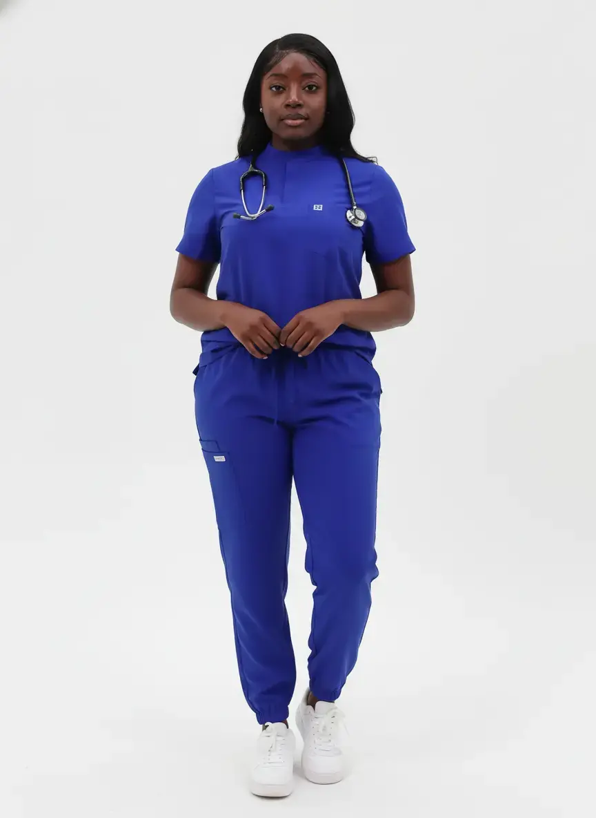 HAUT COL MANDARIN - TROIS POCHES - ZÉNA STYLE™ SoignerAvecStyle™