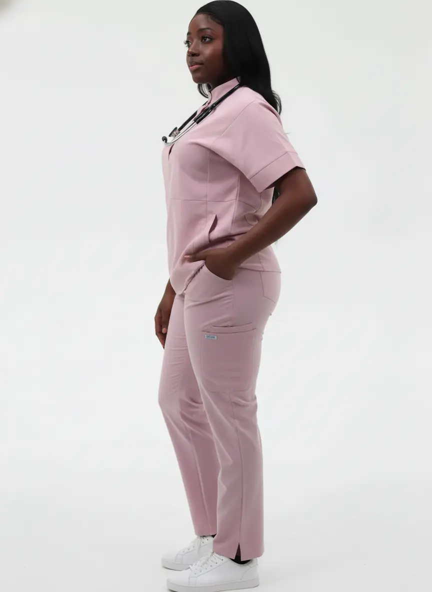 PANTALON COUPE DROITE - SEPT POCHES - ALICIA STYLE™ SoignerAvecStyle™